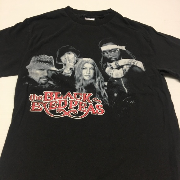 Tennessee River Tops - The Black Eyed Peas Tour T Shirt Vintage Music S